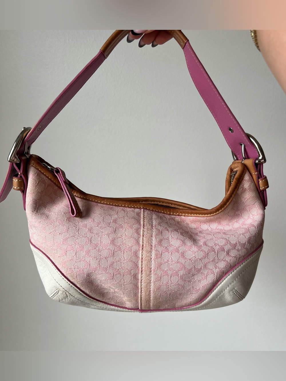 Vintage Coach Signature Soho Small Hobo Bag - Picture 3 of 7